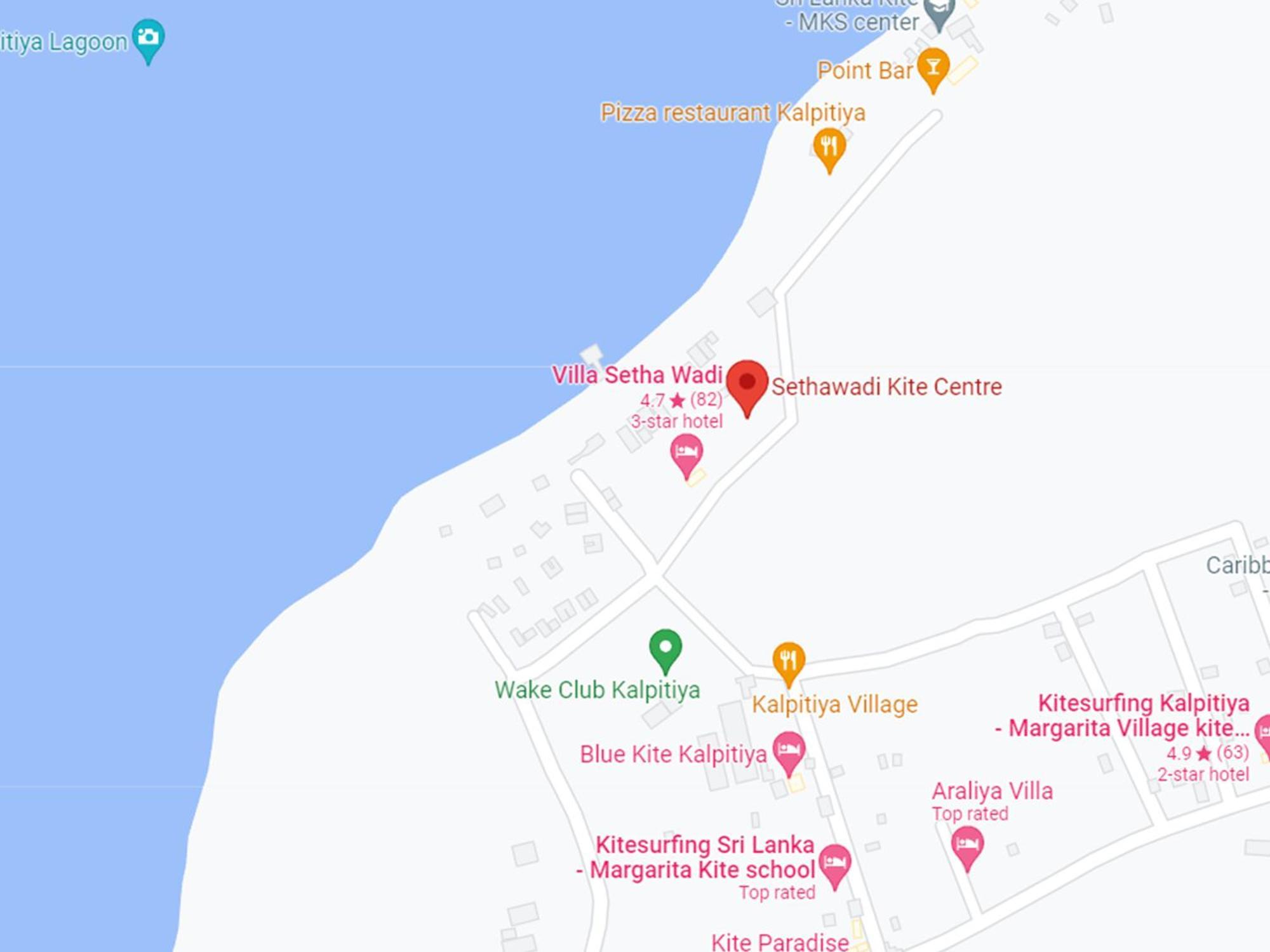 Villa Sethawadi Hotel And Kitesurf Centre Kalpitiya Eksteriør billede